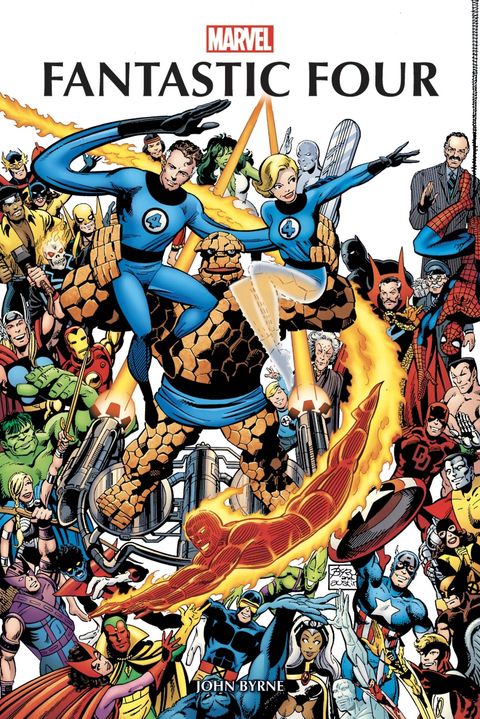 Couverture de l'album Fantastic Four par John Byrne