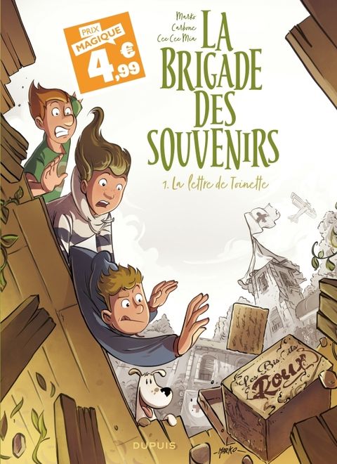 Couverture de l'album La brigade des souvenirs - Tome 1 - La lettre de Toinette / Edition spéciale (Indispensables 2024)