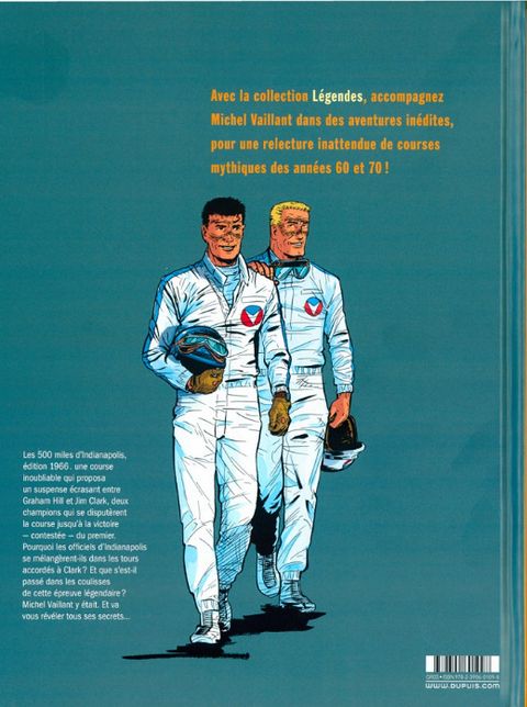Aperçu de l'album Michel Vaillant - Légendes tome 1 - Dans l’enfer d’Indianapolis