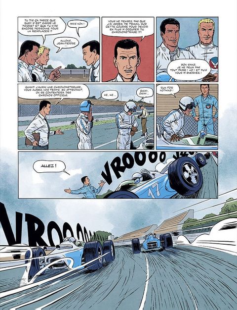 Aperçu de l'album Michel Vaillant - Légendes tome 1 - Dans l’enfer d’Indianapolis