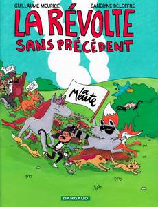 Couverture du premier album de la série La révolte sans précédent