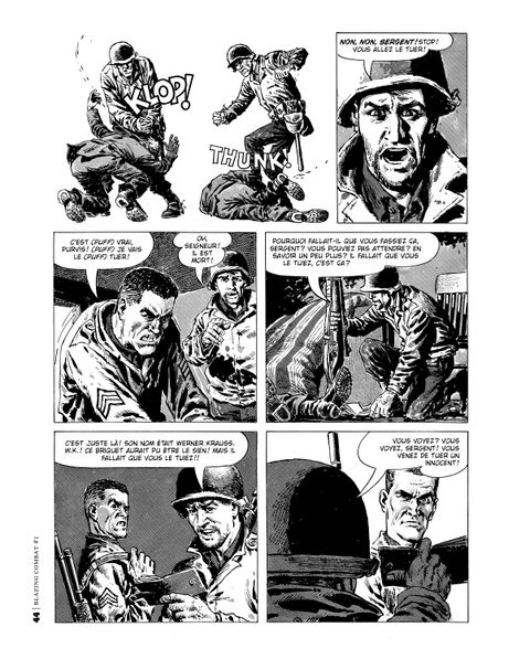 Aperçu de l'album Blazing Combat