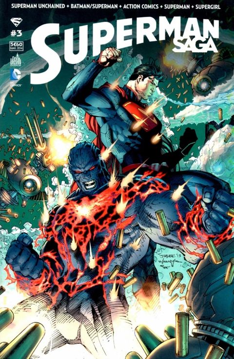 Couverture de l'album Superman Saga