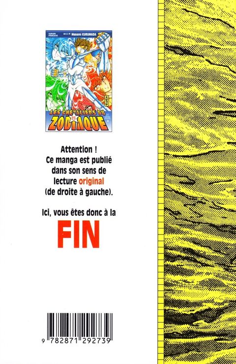 Aperçu de l'album Les Chevaliers du Zodiaque tome 25