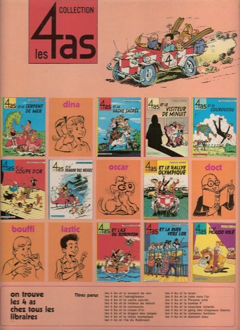 Aperçu de l'album Les 4 As tome 17 - Les 4as et le Diamant Bleu