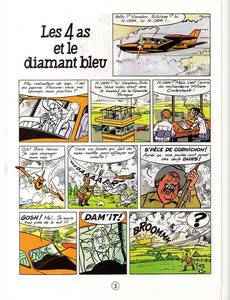 Aperçu 3 de l'album Les 4 As tome 17 - Les 4as et le Diamant Bleu