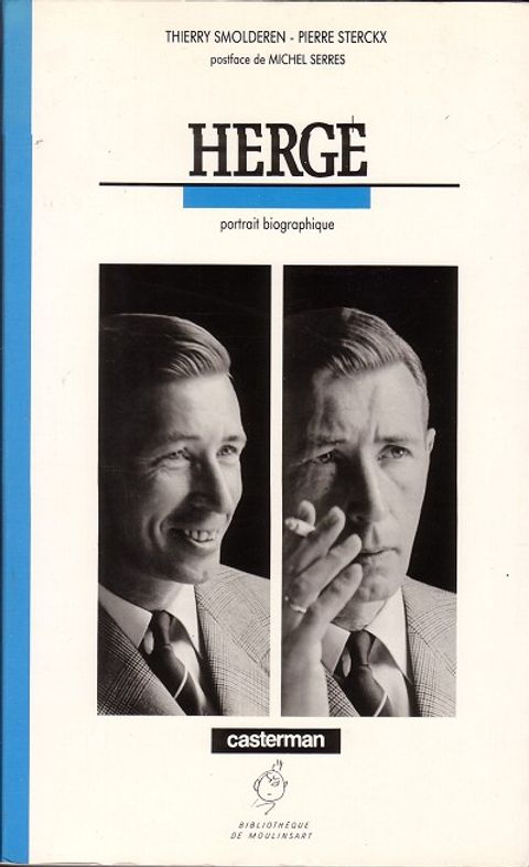Couverture de l'album Hergé, portrait biographique