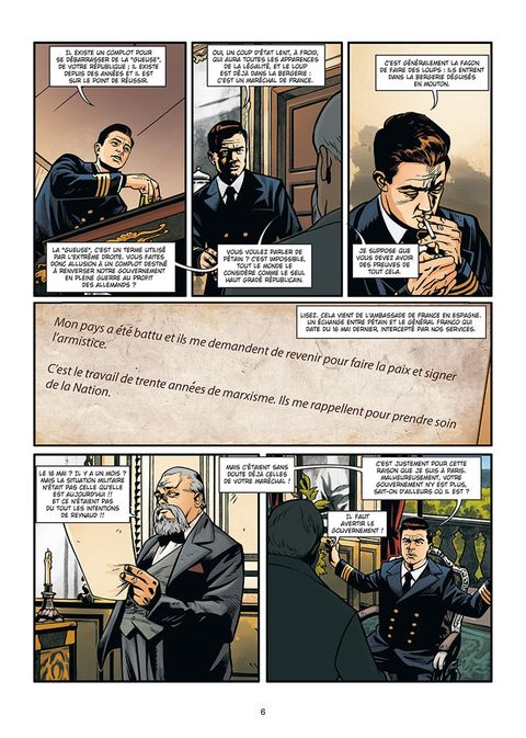 Aperçu de l'album Révolutions - quand l'Histoire de France A Basculé tome 2 - 1940