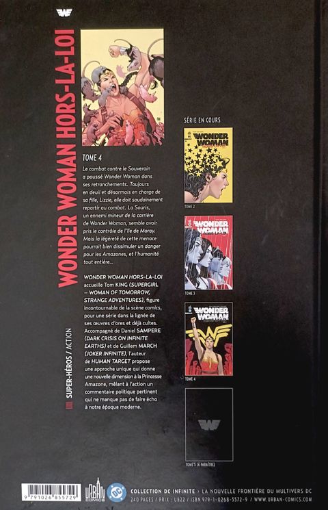 Aperçu de l'album Wonder Woman Hors-la-loi tome 4