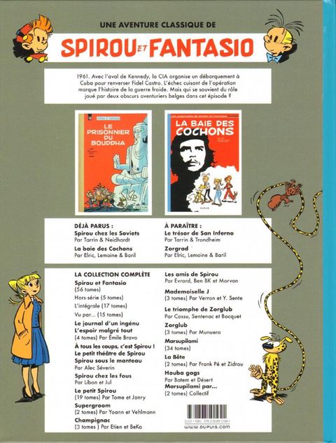 Aperçu de l'album Spirou et Fantasio Classique tome 1 - La Baie des cochons
