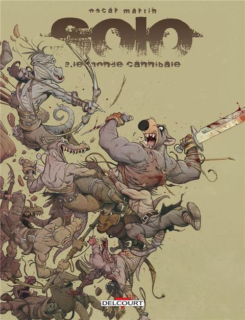 Couverture de l'album Solo tome 3 - Le monde cannibale