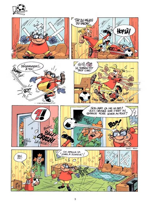 Aperçu de l'album Les Foot-maniacs tome 4