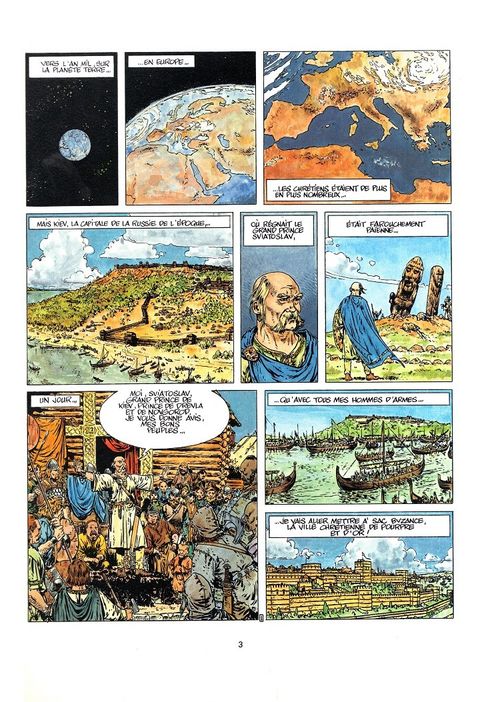 Aperçu de l'album Saint Vladimir tome 1 - Saint Vladimir : le Soleil Radieux