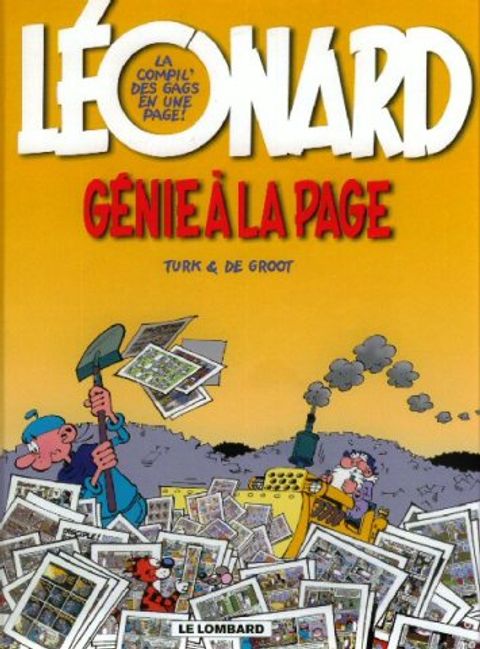 Couverture de l'album Génie à la page - La compil's des gags en une page !
