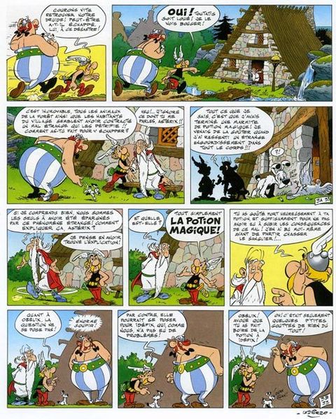Aperçu de l'album Astérix tome 33 - Le ciel lui tombe sur la tête