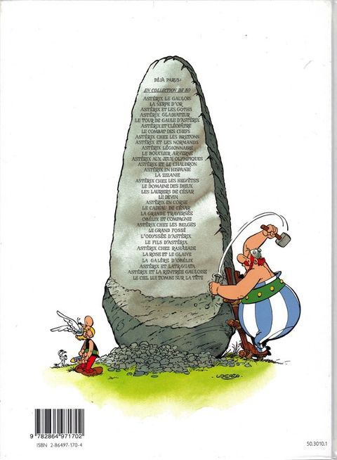 Aperçu de l'album Astérix tome 33 - Le ciel lui tombe sur la tête