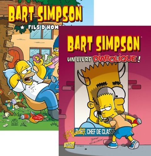 Couverture de l'album Bart Simpson T3+T10