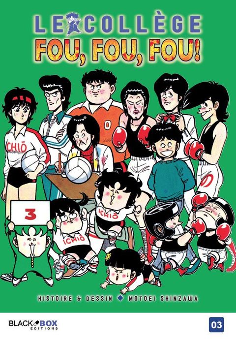 Couverture de l'album Le Collège Fou Fou - Tome 3