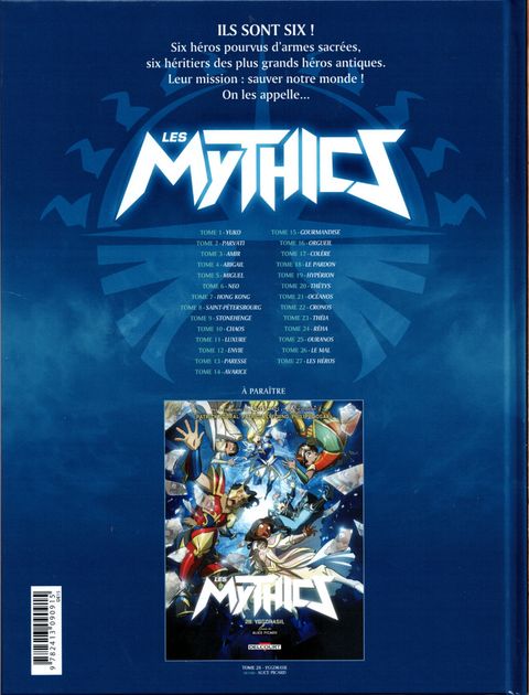Aperçu de l'album Les Mythics tome 27 - Les Héros