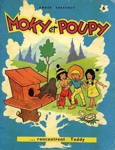 Couverture de l'album Moky et Poupy rencontrent Teddy
