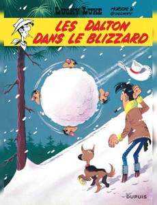 Couverture de l'album Lucky Luke - Tome 22 - Les Dalton dans le blizzard