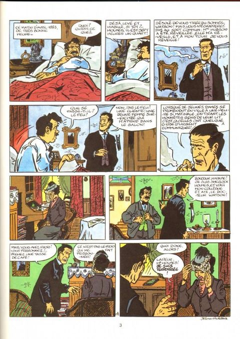 Aperçu de l'album Le Masque présente Sherlock Holmes tome 5 - La Bande mouchetée