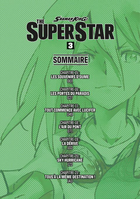 Aperçu de l'album Shaman King - The Super Star tome 3