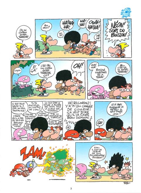 Aperçu de l'album Samson et Néon tome 1 - Mon Copain Venu de l'Espace