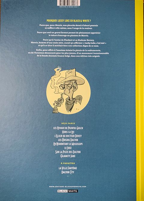 Aperçu de l'album Les Aventures de Lucky Luke en Noir et Blanc tome 8 - Calamity Jane