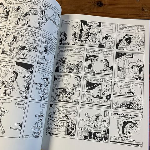 Aperçu de l'album Les Aventures de Lucky Luke en Noir et Blanc tome 8 - Calamity Jane