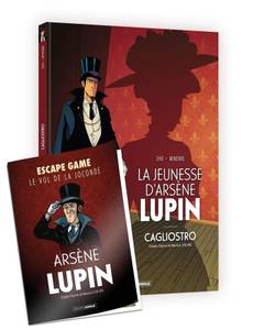 Couverture de l'album La jeunesse d'Arsène Lupin
