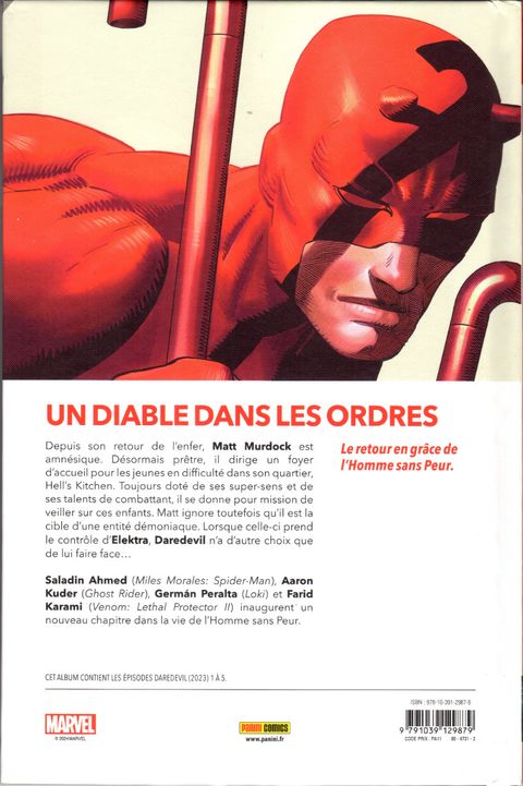 Aperçu de l'album Daredevil (2023) tome 1 - Rites d'initiation