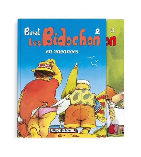 Couverture de l'album Les Bidochon Tomes 02 et 06 - Les Vacances