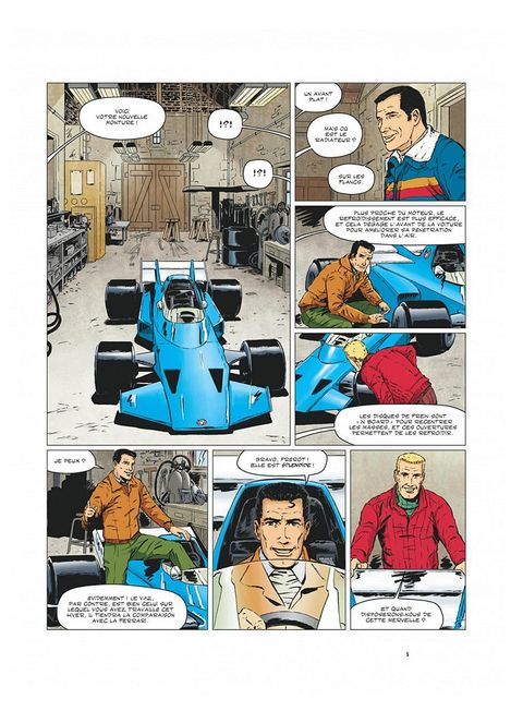 Aperçu de l'album Michel Vaillant - Légendes tome 3 - Effroyable saison