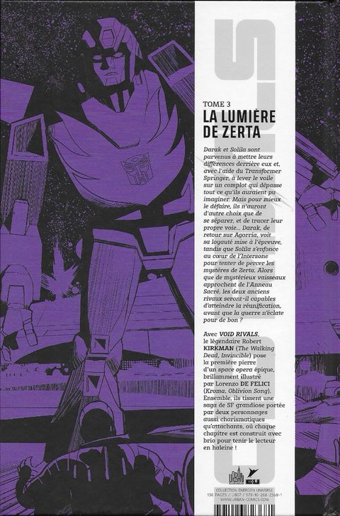 Aperçu de l'album Void Rivals tome 3 - La lumière de Zerta
