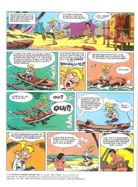 Aperçu de l'album Norbert et Kari tome 4 - Le maître des abysses