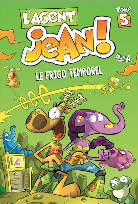 Couverture de l'album Le Frigo Temporel