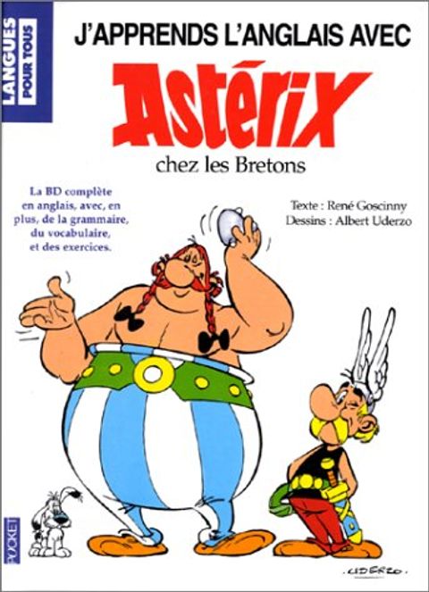 Couverture de l'album J'apprends l'anglais avec Astérix chez les Bretons