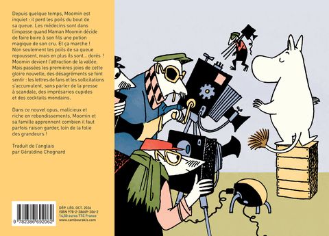 Aperçu de l'album Moomin - Moomin devient célèbre
