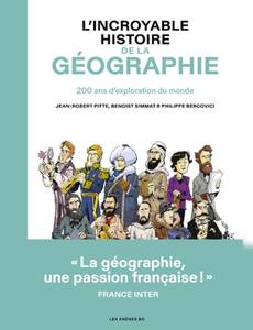 Couverture de l'album L'incroyable histoire de la géographie (200 ans d´exploration du monde)