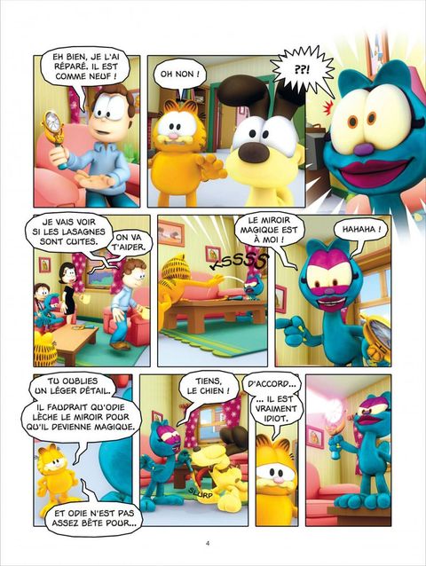 Aperçu de l'album Garfield & Cie tome 14 - La Revanche des Egyptochats