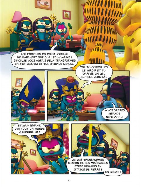 Aperçu de l'album Garfield & Cie tome 14 - La Revanche des Egyptochats