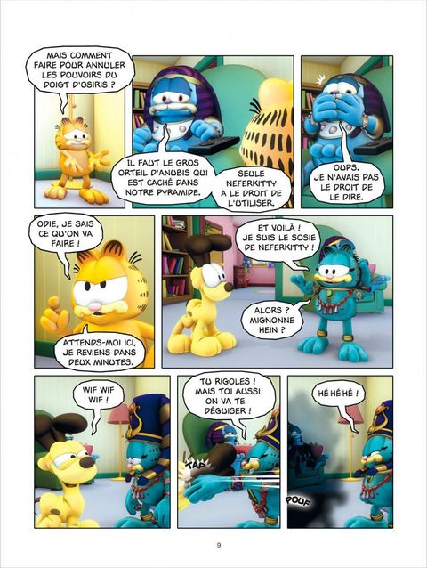 Aperçu de l'album Garfield & Cie tome 14 - La Revanche des Egyptochats