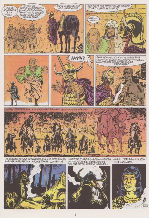 Aperçu de l'album Jugurtha tome 2 - Le Casque celtibère (Jugurtha)