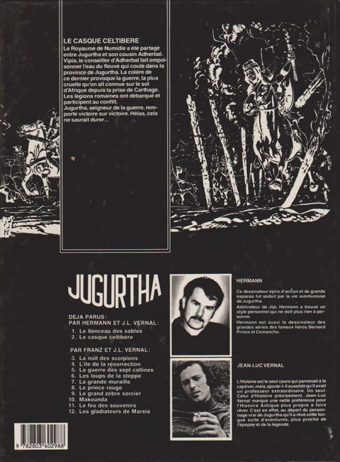 Aperçu de l'album Jugurtha tome 2 - Le Casque celtibère (Jugurtha)