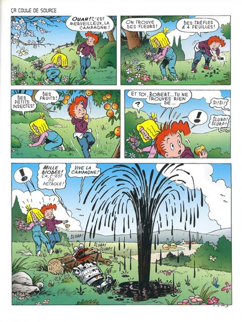 Aperçu de l'album Robert le robot tome 1 - Ça baigne dans l'huile