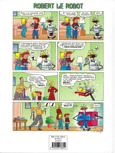 Aperçu de l'album Robert le robot tome 1 - Ça baigne dans l'huile
