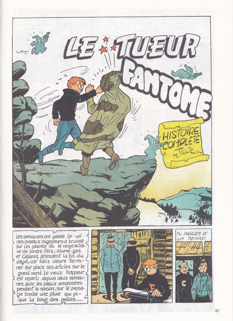 Aperçu de l'album Félix (Tillieux) tome 5 - FELIX Le tueur fantôme