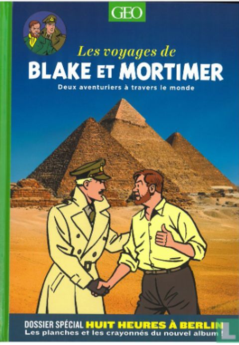 Couverture de l'album Les voyages de Blake et Mortimer