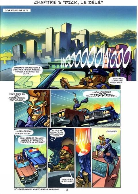 Aperçu de l'album Funky Cops tome 1 - Ami Ami à Frisco